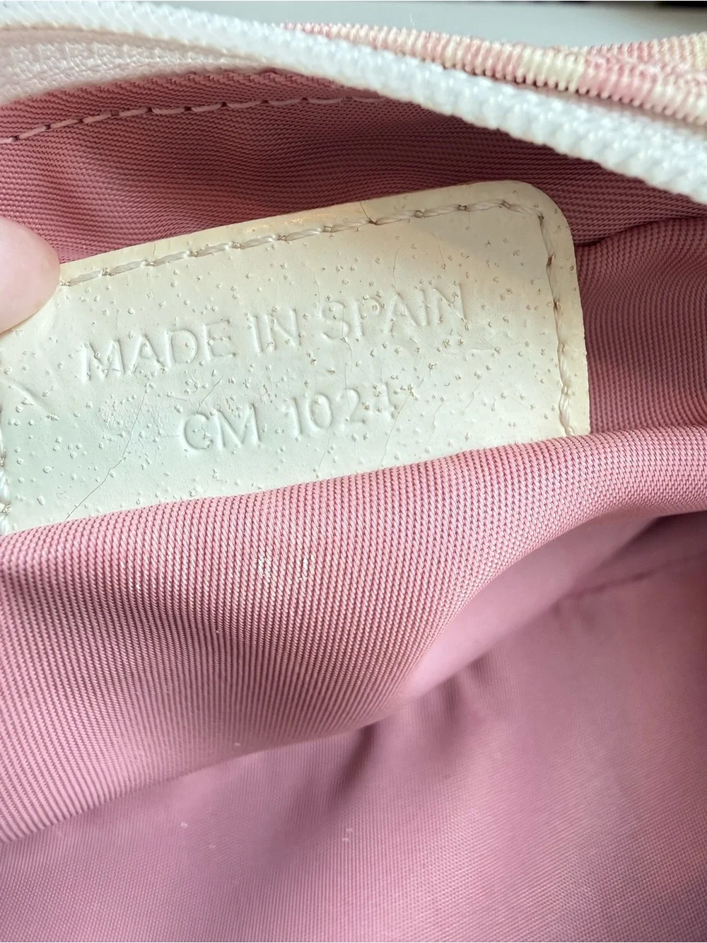 Christian Dior ‘Trotter No. 1 Coated Canvas Pouch’